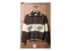 Nude Project Voyage Knit Zip-Up Cardigan Brown