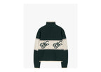 Nude Project Voyage Knit Zip-Up Cardigan Green
