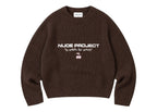 Nude Project Wavy Knit Sweater Brown