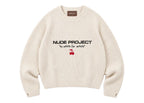 Nude Project Wavy Knit Sweater Ivory