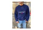 Nude Project Wavy Knit Sweater Navy
