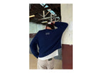 Nude Project Wavy Knit Sweater Navy