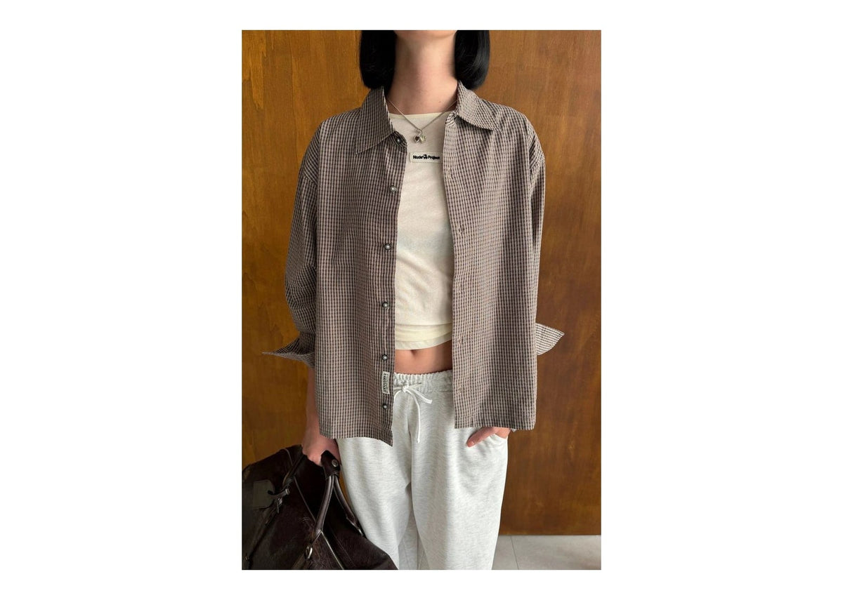 Nude Project Wi-fi Shirt Brown