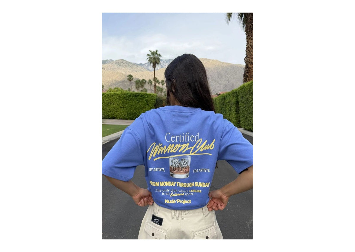 Nude Project Winners Club Tee Blue