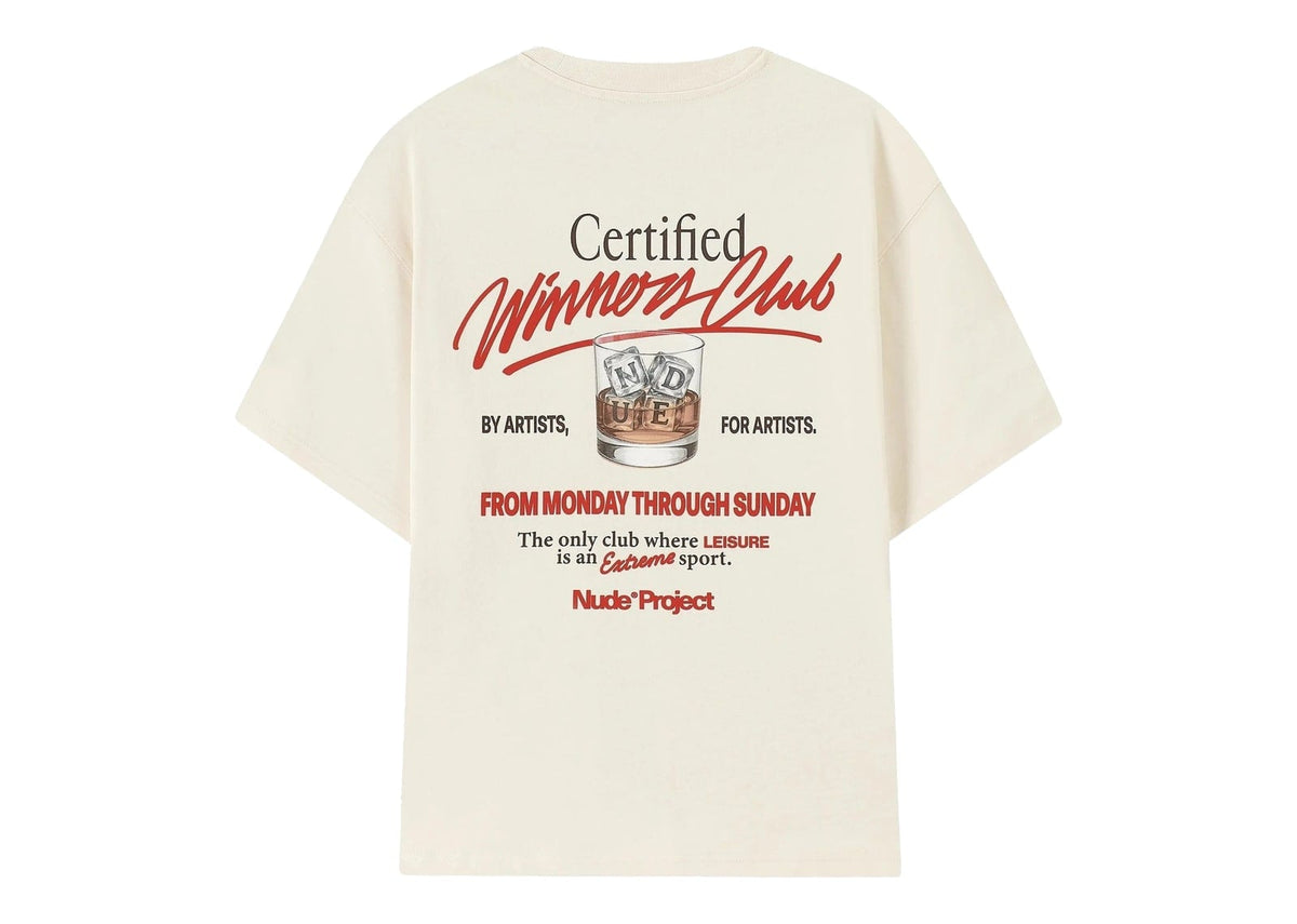 Nude Project Winners Club Tee Ivory
