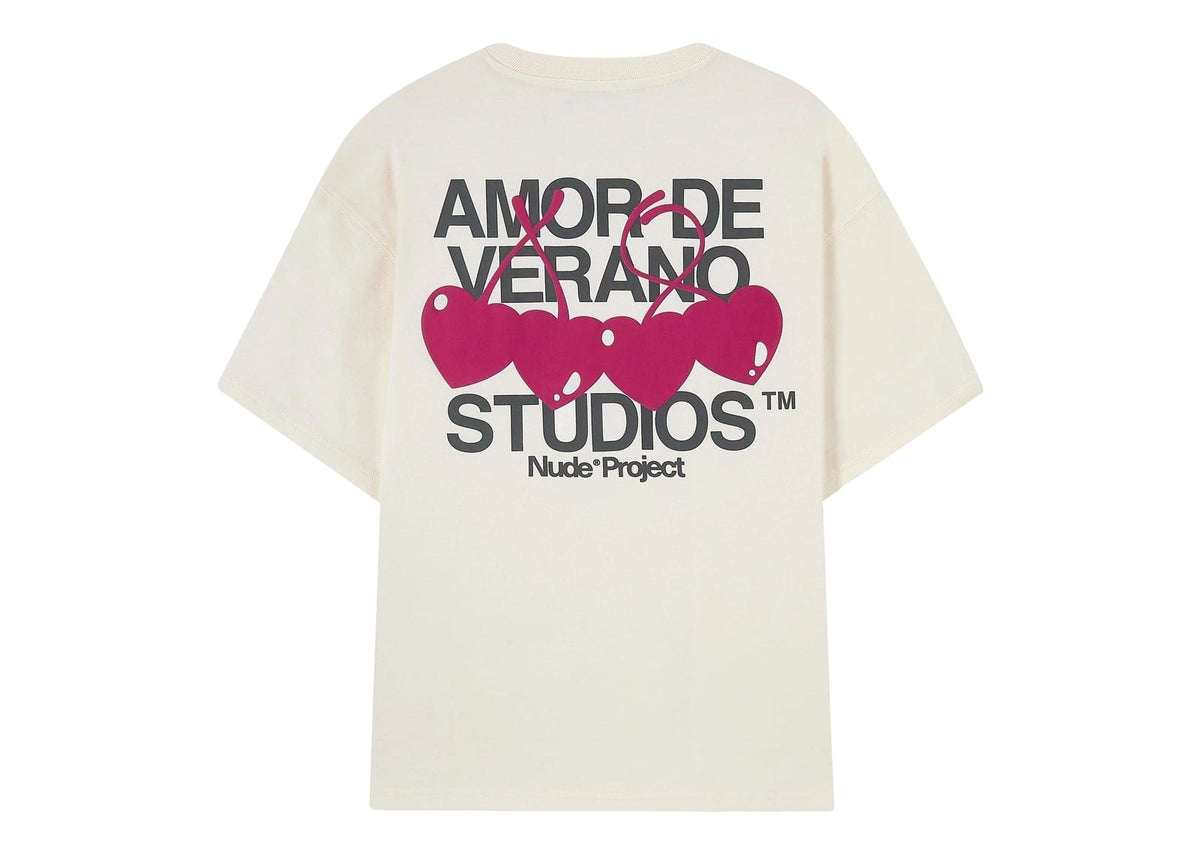 Nude Project Xoxo Tee Marshmallow
