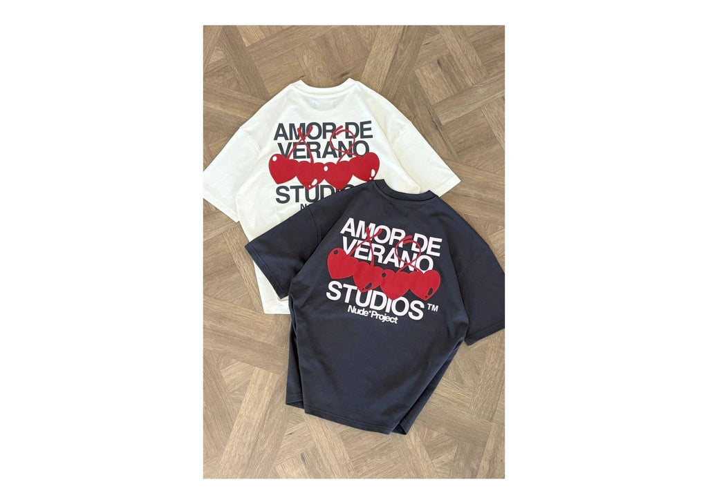 Nude Project Xoxo Tee Marshmallow