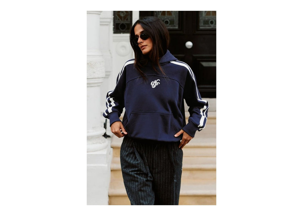 Nude Project Ying Yang Hoodie Navy