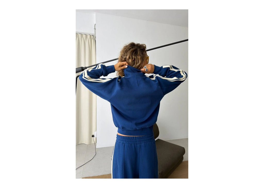 Nude Project Ying-Yang Zip-Up Navy