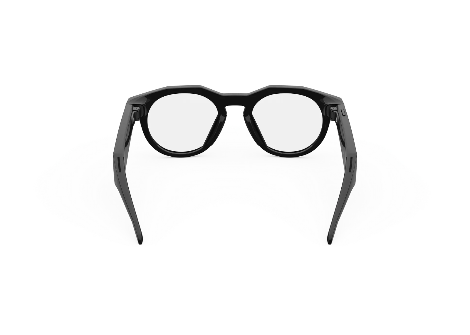 Oakley Meta HSTN AI Smart Glasses Clear Lens Black