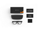 Oakley Meta HSTN AI Smart Glasses Clear Lens Black
