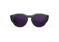 Oakley Meta HSTN AI Smart Glasses Clear to Amethyst Transitions Lens Black
