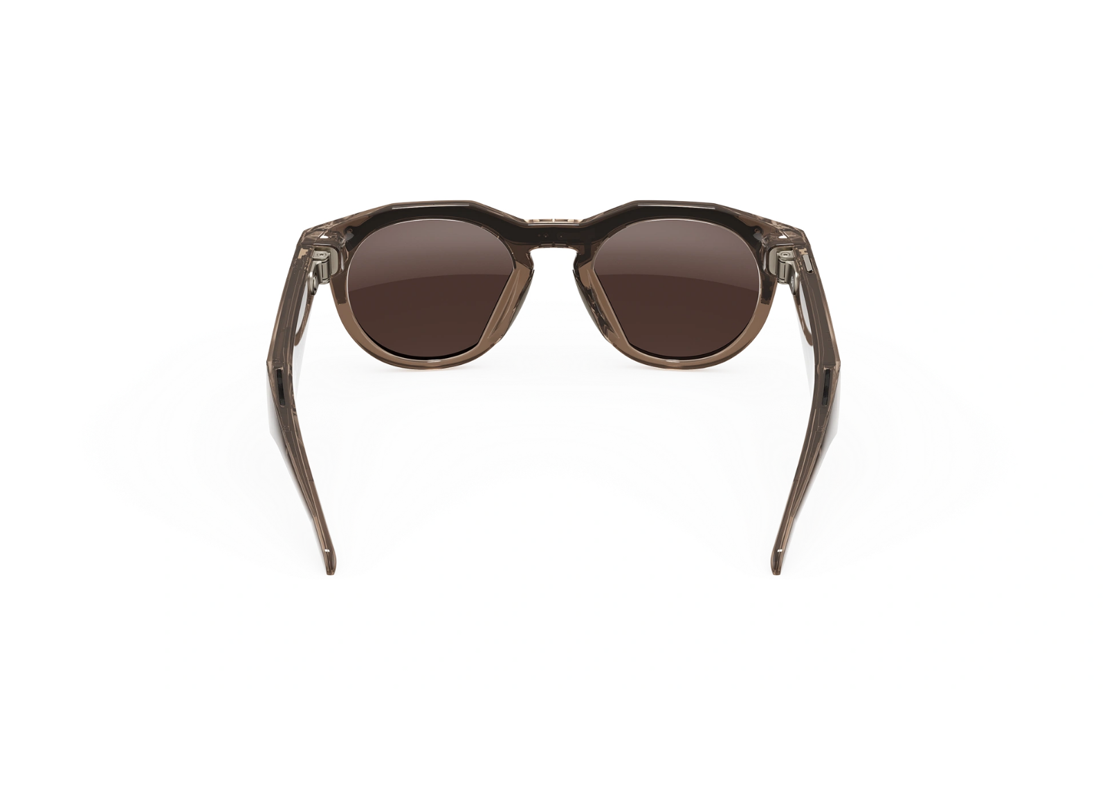 Oakley Meta HSTN AI Smart Glasses Prizm Deep Water Polarized Lens Light Brown