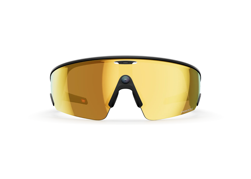 Oakley Meta Vanguard AI Smart Glasses Prizm 24 K Lens Black