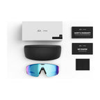 Oakley Meta Vanguard AI Smart Glasses Prizm Sapphire Lens White