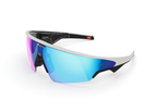Oakley Meta Vanguard AI Smart Glasses Prizm Sapphire Lens White