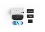 Oakley Meta Vanguard AI Smart Glasses Prizm Sapphire Lens White