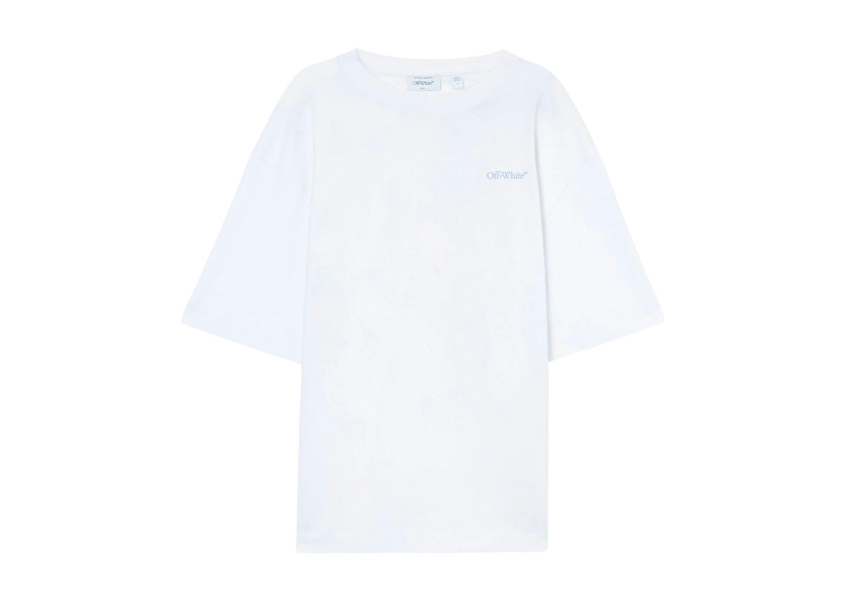 Off-White Barber Arrow Skate T-shirt White Serenity