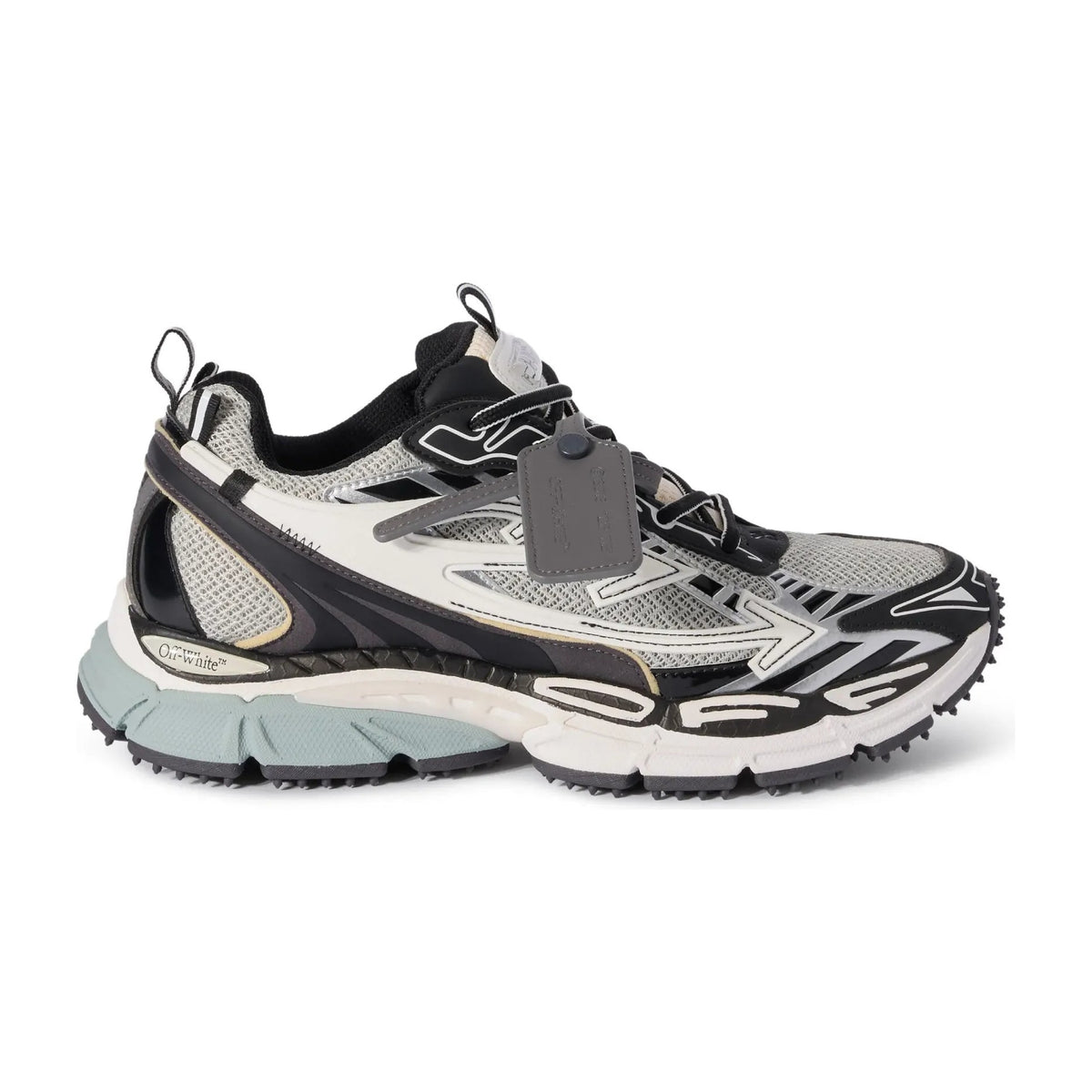 OFF-WHITE Be Right Back Grey Black