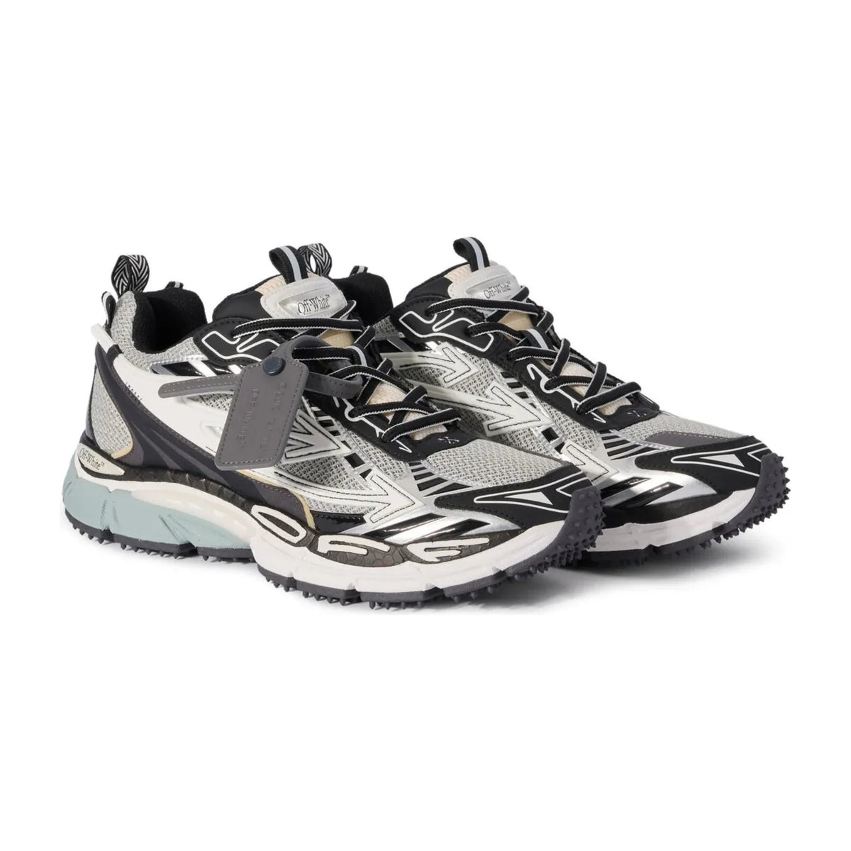 OFF-WHITE Be Right Back Grey Black