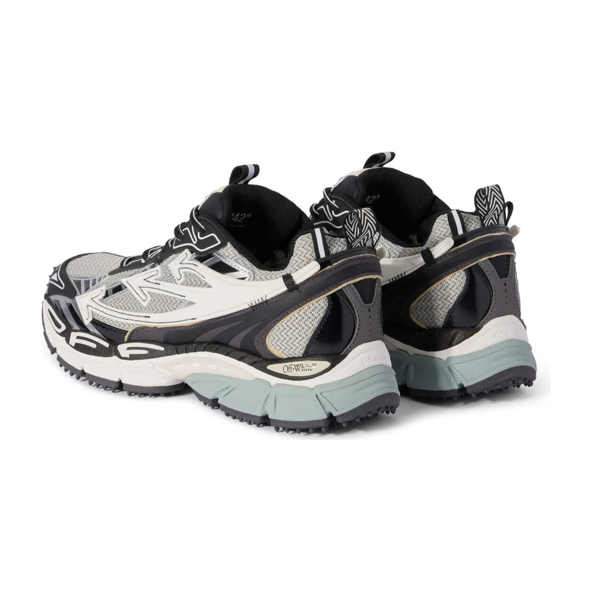 OFF-WHITE Be Right Back Grey Black