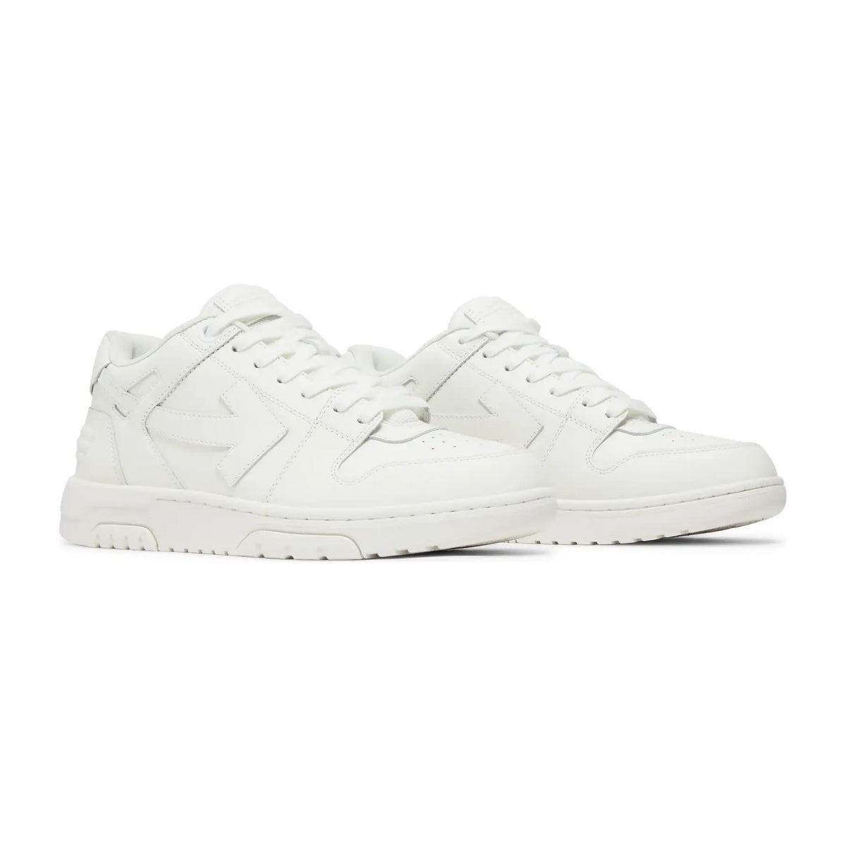 OFF-WHITE Out Of Office Low Triple White White Sole