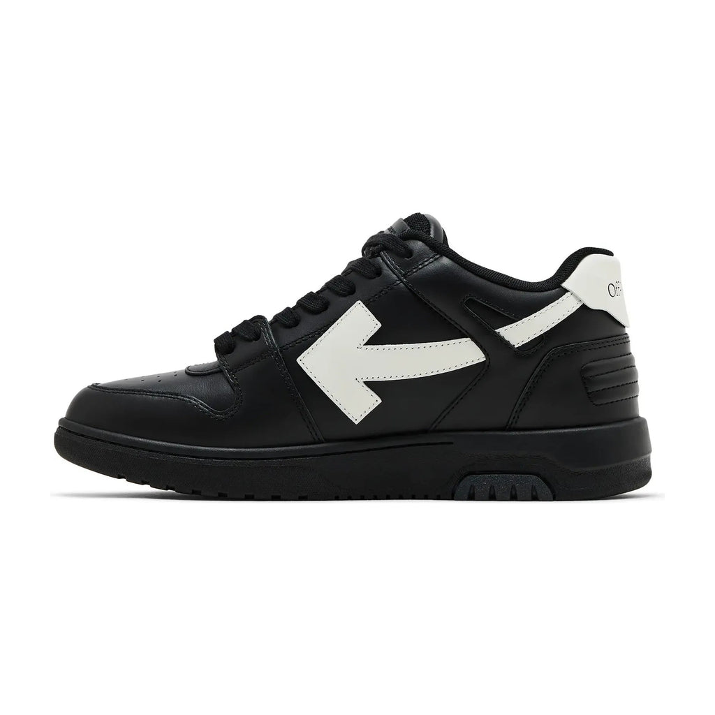 OFF-WHITE Out Of Office OOO Low Tops Black White (2025)
