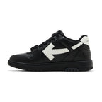 OFF-WHITE Out Of Office OOO Low Tops Black White (2025)
