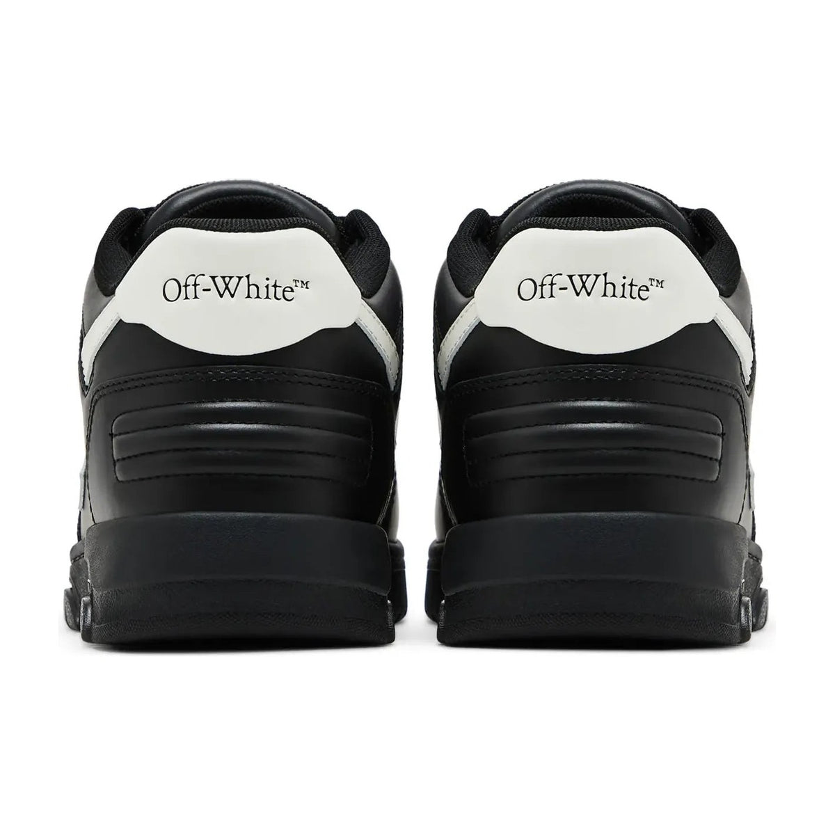 OFF-WHITE Out Of Office OOO Low Tops Black White (2025)
