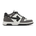OFF-WHITE Out Of Office OOO Low Tops Dark Gray Black