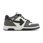 OFF-WHITE Out Of Office OOO Low Tops Dark Gray Black
