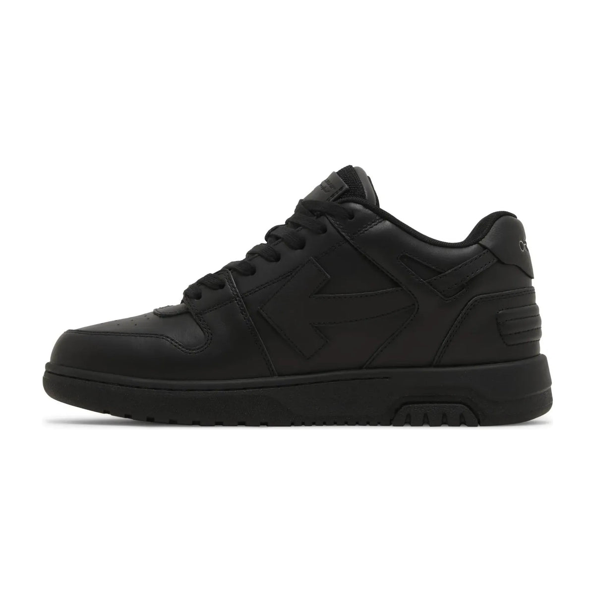OFF-WHITE Out Of Office OOO Low Tops For Walking Black White