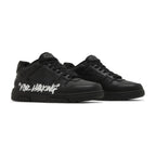 OFF-WHITE Out Of Office OOO Low Tops For Walking Black White