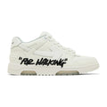 OFF-WHITE Out Of Office OOO Low Tops For Walking White