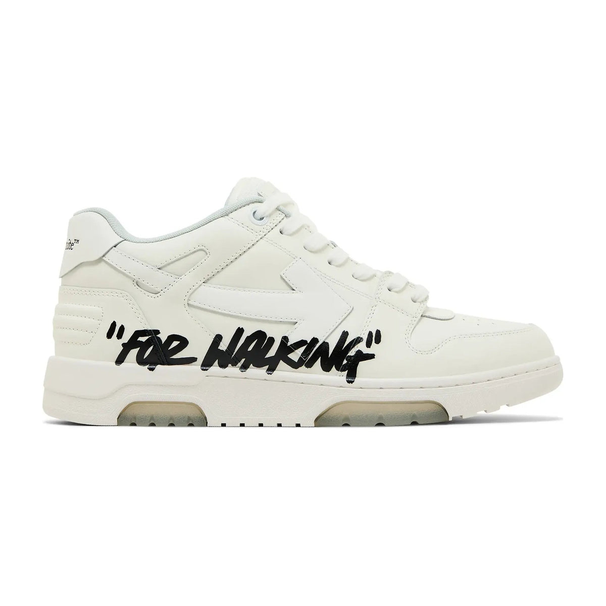 OFF-WHITE Out Of Office OOO Low Tops For Walking White