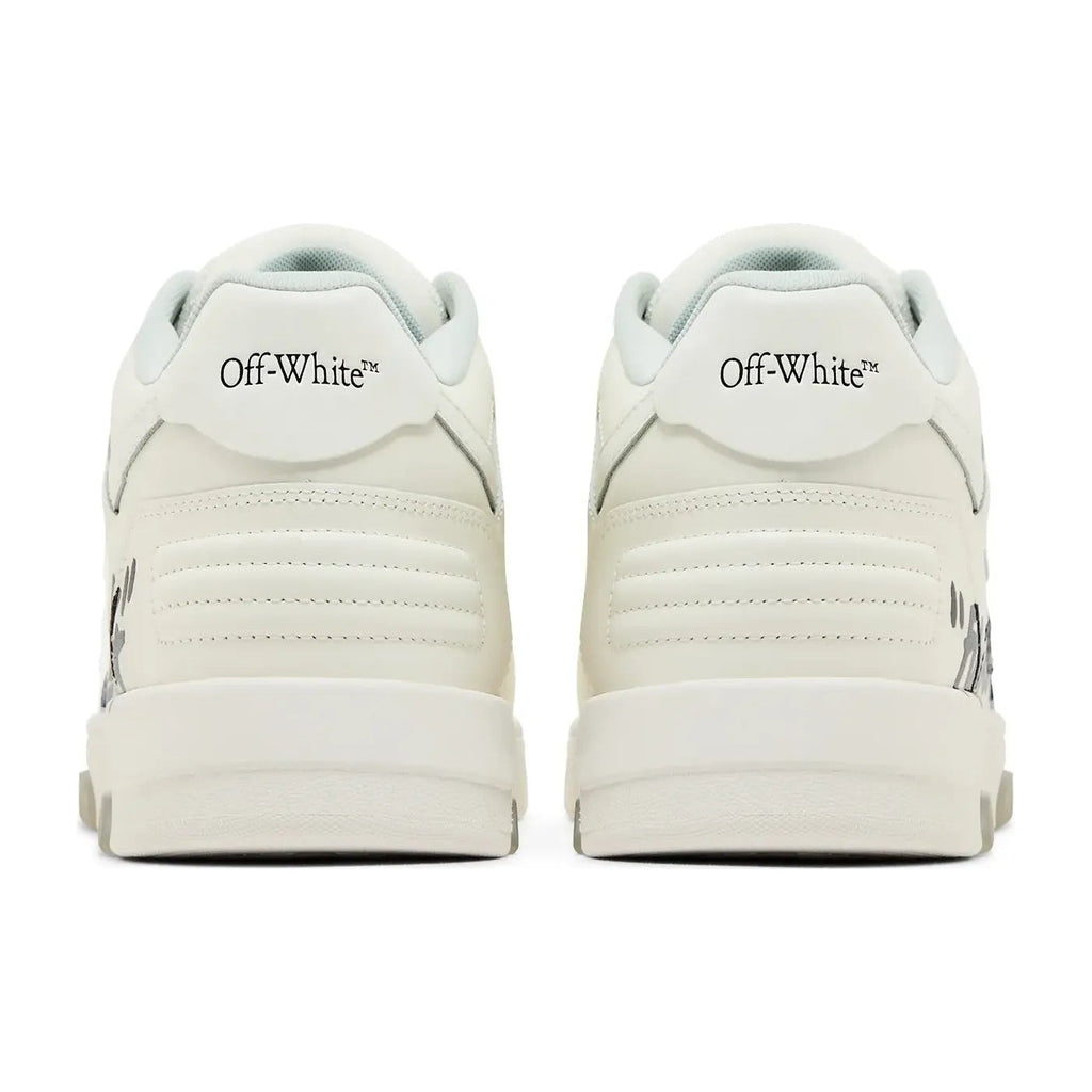 OFF-WHITE Out Of Office OOO Low Tops For Walking White