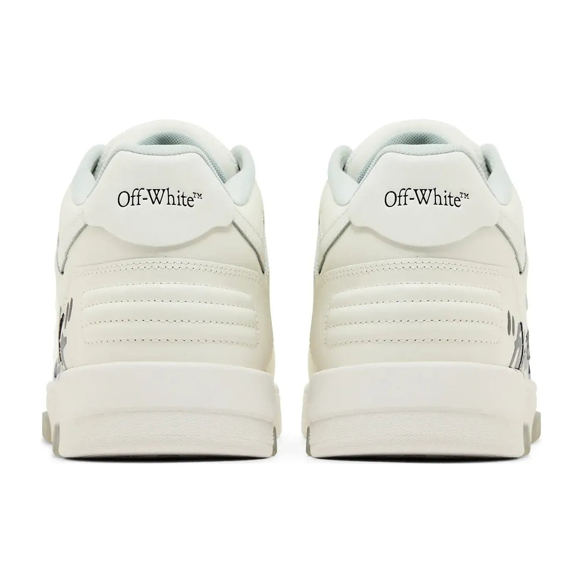 OFF-WHITE Out Of Office OOO Low Tops For Walking White