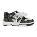OFF-WHITE Out Of Office OOO Low Tops Strass Crystal Embellished Black White (W)
