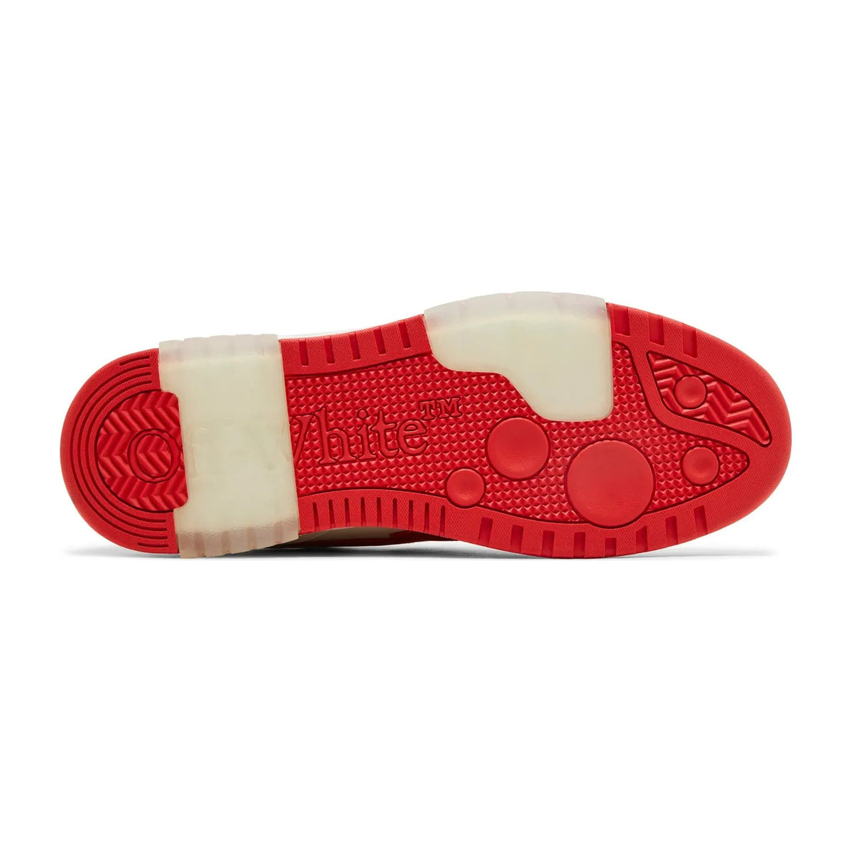 OFF-WHITE Out Of Office "OOO" Low Tops White Red (2024)