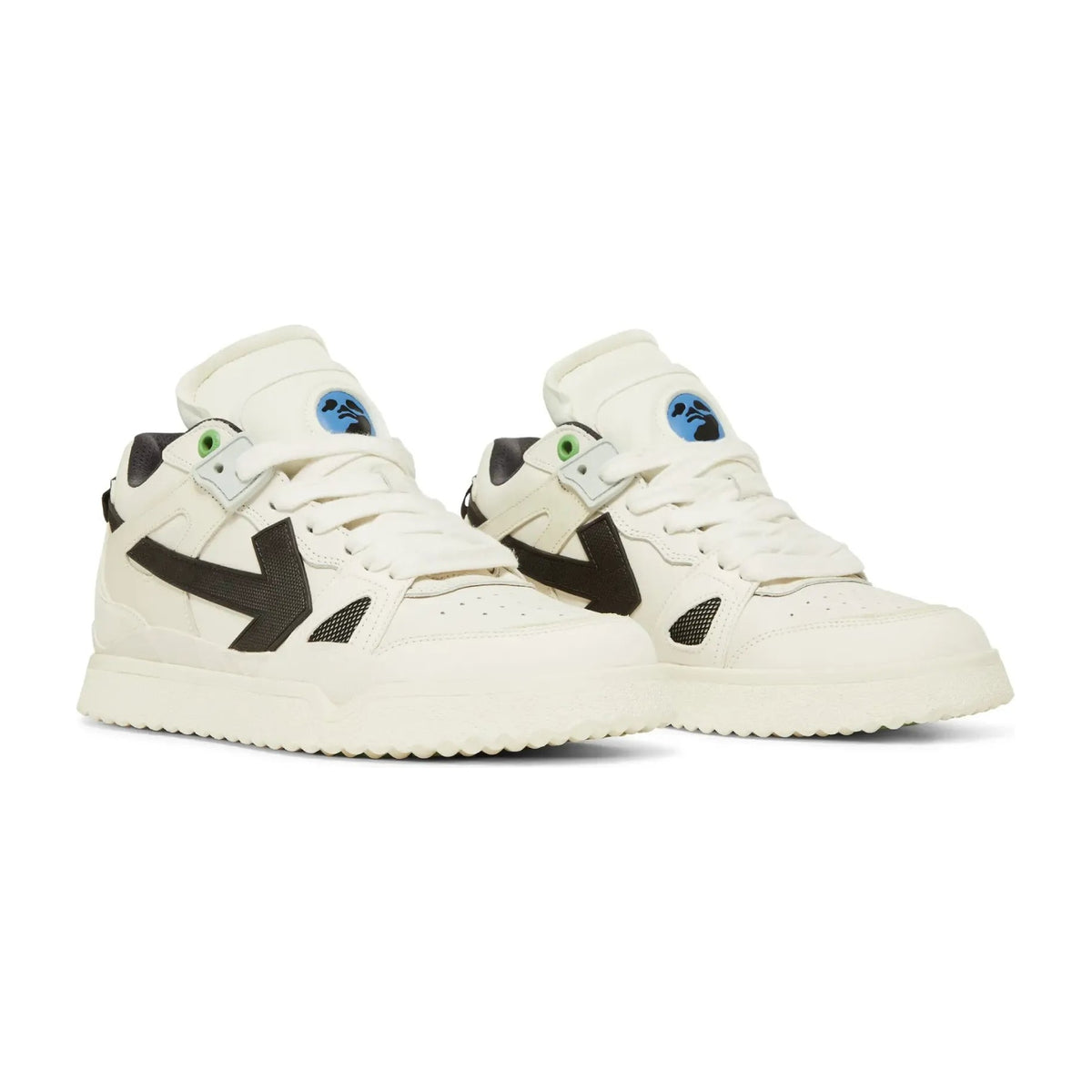 OFF-WHITE Sponge Mid Top White Black