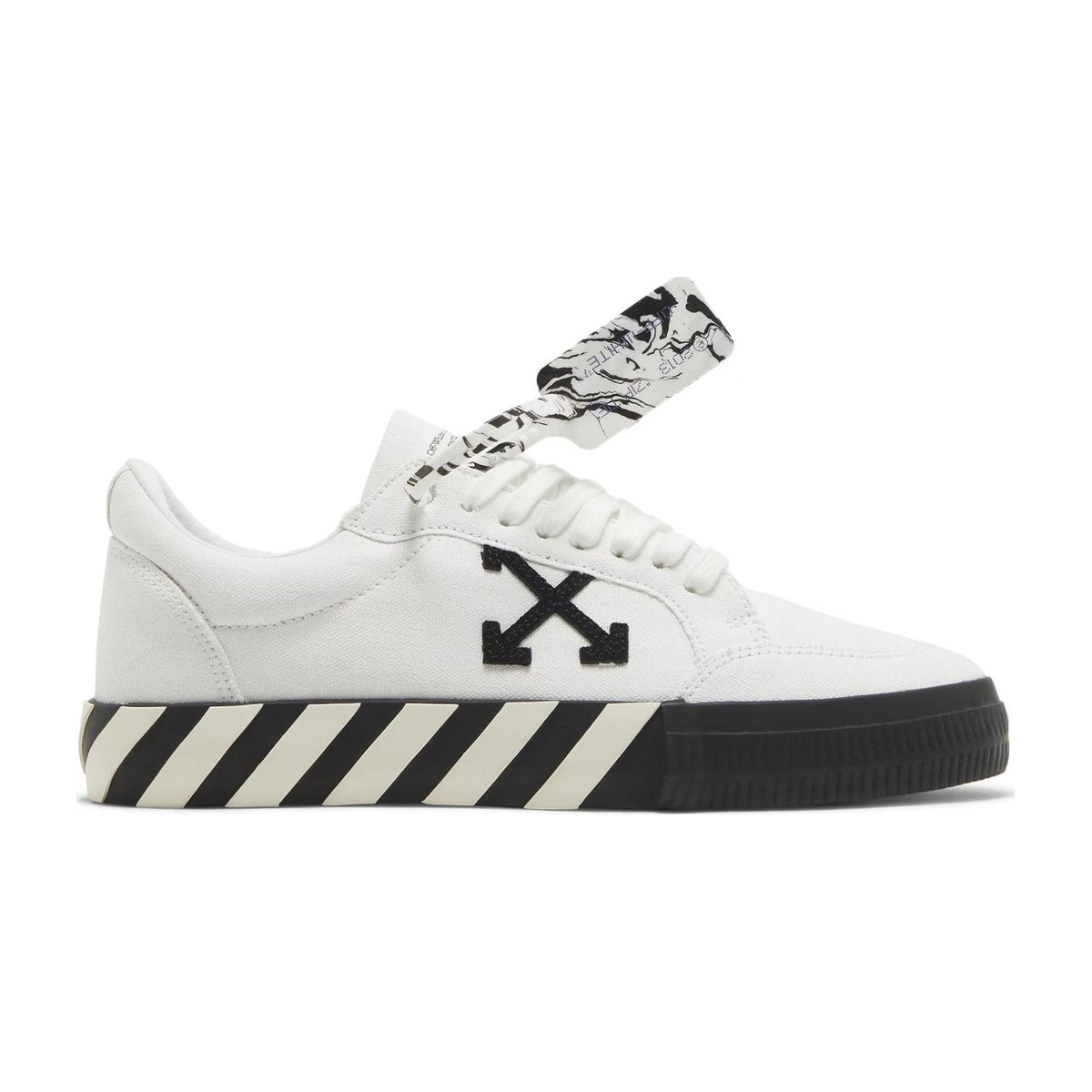 OFF-WHITE Vulc Low Canvas White Black