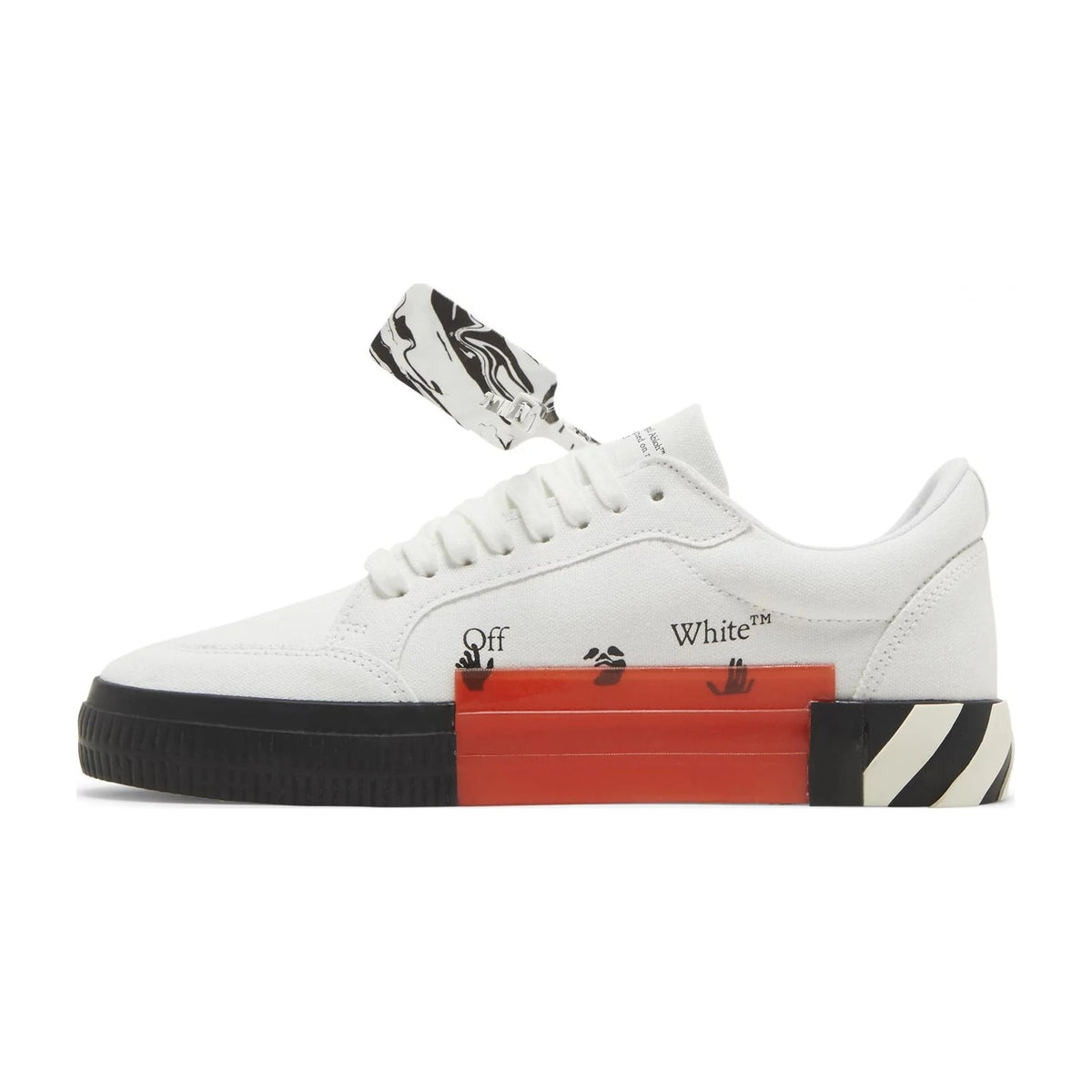 OFF-WHITE Vulc Low Canvas White Black
