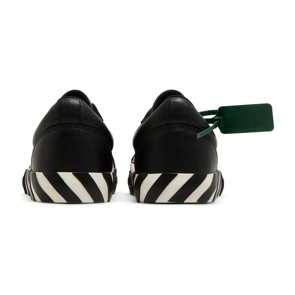 OFF-WHITE Vulc Low Leather Black White SS 22