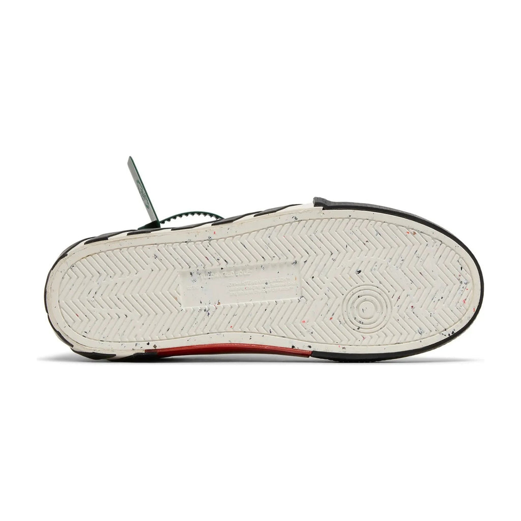 OFF-WHITE Vulc Low Leather Black White SS 22