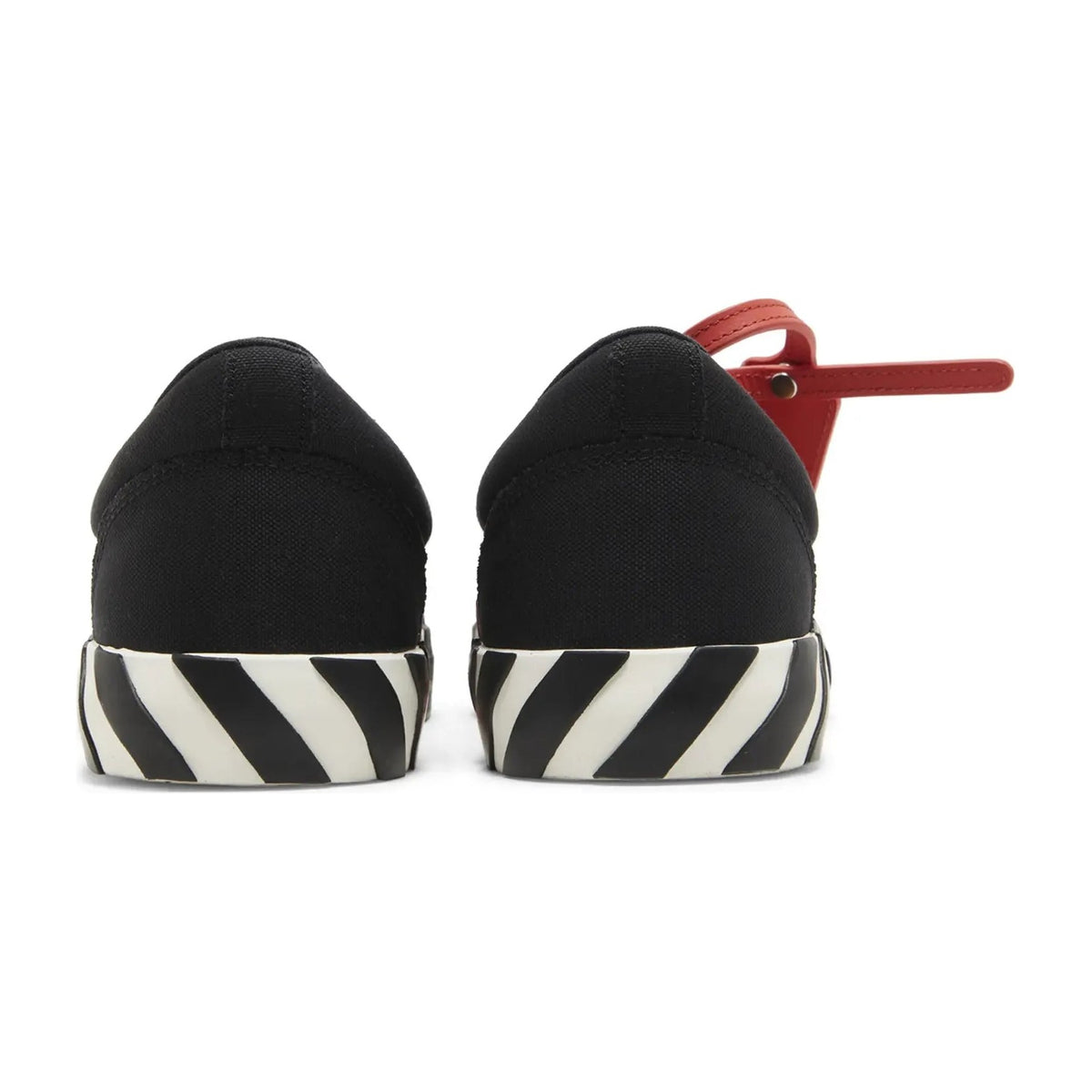 OFF-WHITE Vulcanized Low Black Orange Canvas
