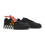 OFF-WHITE Vulcanized Low Black Orange Canvas