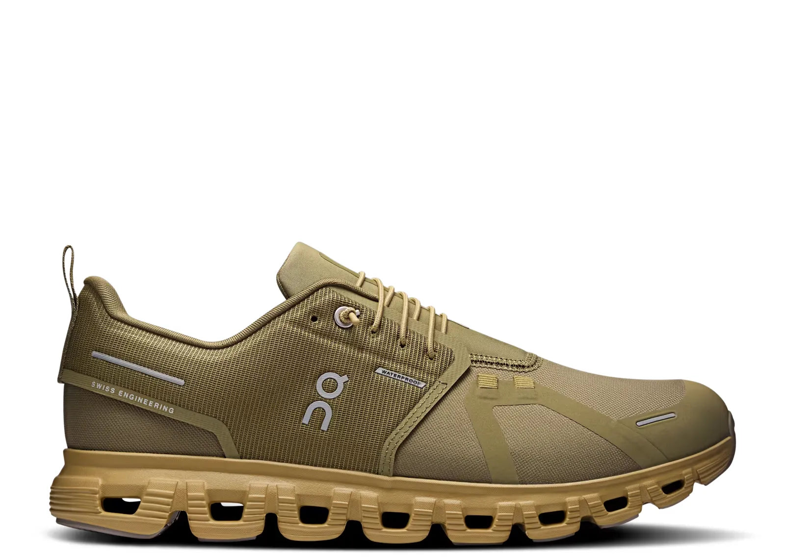 On Running Cloud 6 Waterproof Olive Safari