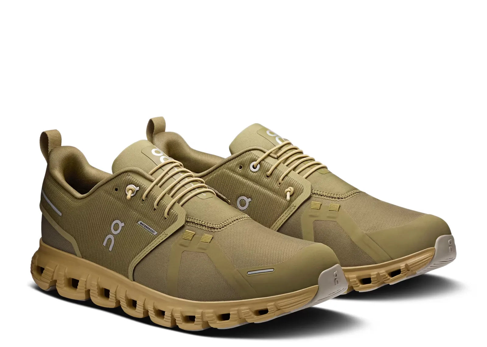 On Running Cloud 6 Waterproof Olive Safari