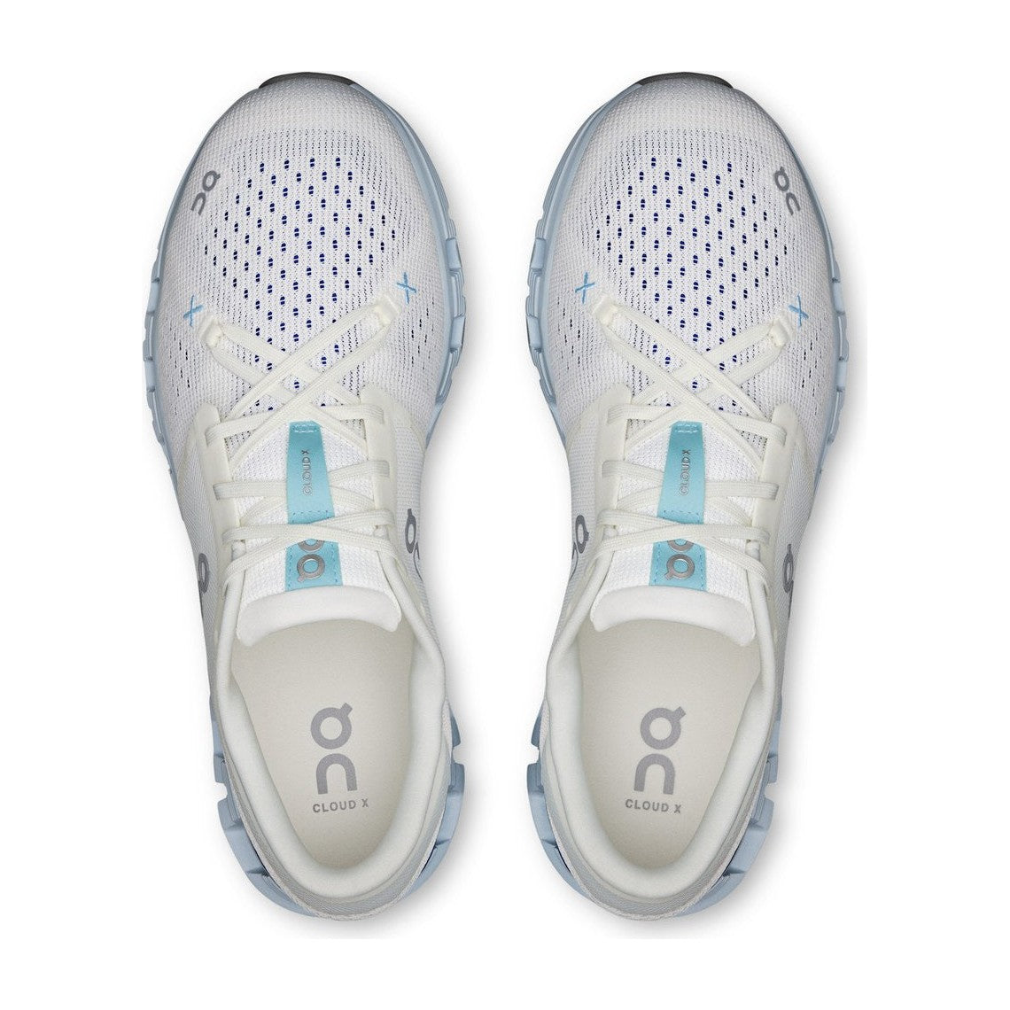 On Running Cloud X 4 White Arctic