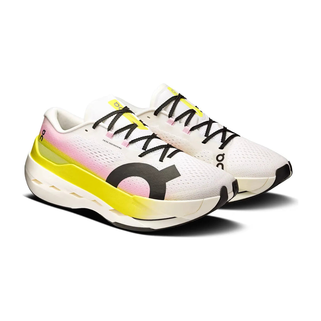 On Running Cloudboom Max Lime Raspberry